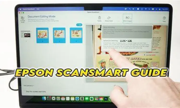 Antarmuka Epson Scan 2 Tampilan antarmuka driver scanner epson l3210