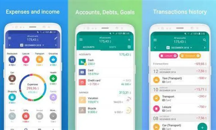 Komparasi UI Aplikasi Keuangan Perbandingan antarmuka beberapa aplikasi keuangan populer