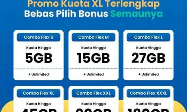 Promo paket internet murah di aplikasi MyXL
