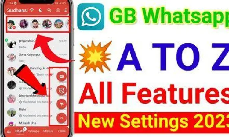 Pengaturan privasi GB WhatsApp Pro 2023