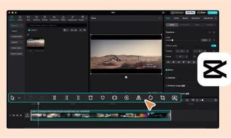 Tutorial Singkat CapCut Langkah-langkah edit video di CapCut