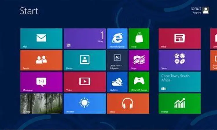 Windows 8 Start Screen Tampilan Start Screen Windows 8 Modern UI