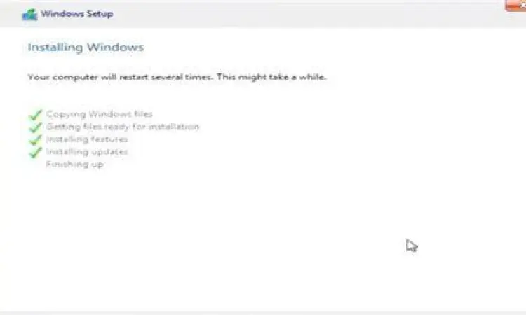 Tahapan proses instalasi Windows 8