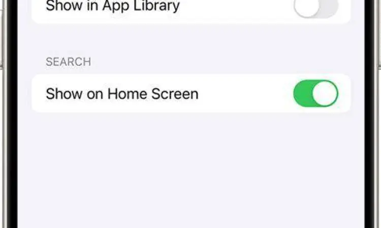 Tampilan App Library pada perangkat iPhone iOS