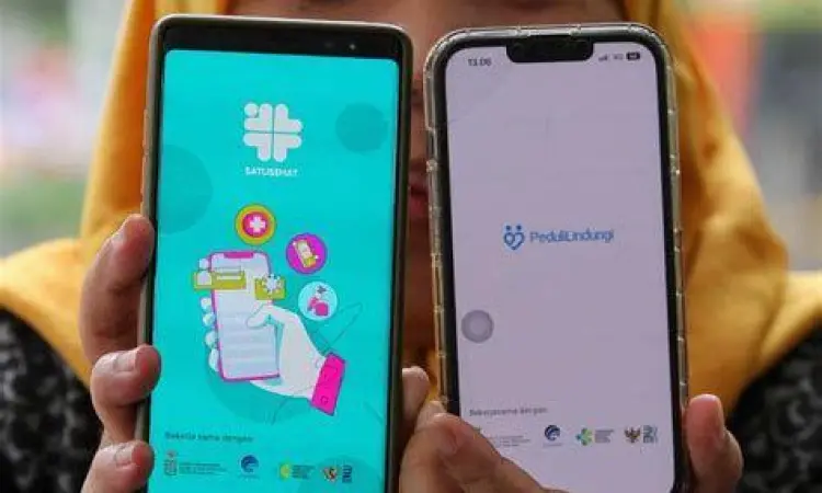Evolusi pedulilindungi apk menjadi SATUSEHAT