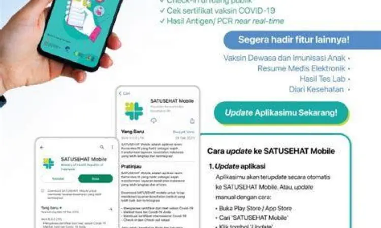 Daftar fitur baru di aplikasi SATUSEHAT