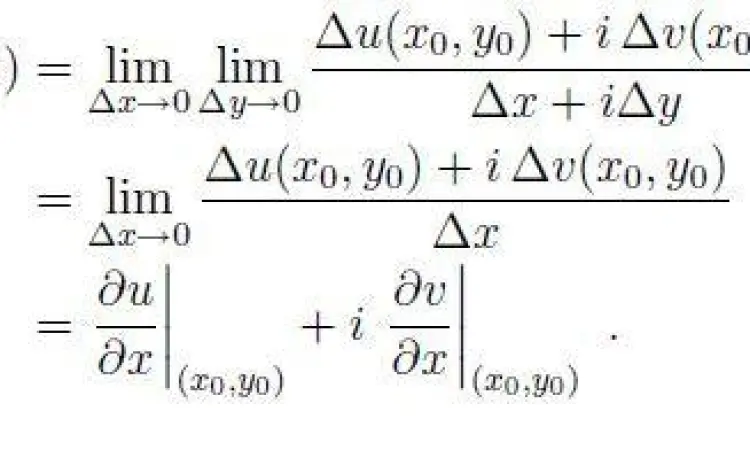 Matematika Tingkat Lanjut Persamaan kalkulus kompleks di tablet