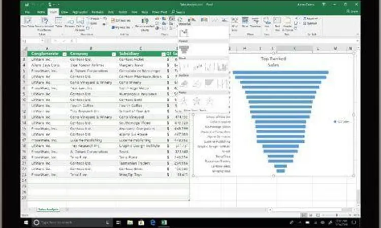 Tampilan antarmuka Microsoft Office 2019