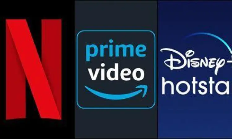 Logo platform streaming legal populer di Indonesia