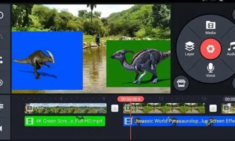 Fitur Chroma Key pada Kinemaster Pro Mod APK 2022