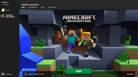 Minecraft Launcher Update Tampilan Launcher Minecraft untuk Update 1.18