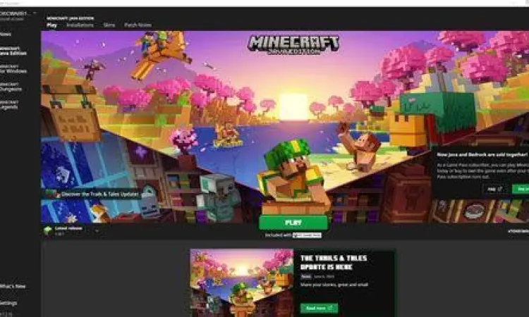 Instalasi Minecraft 1.17.2 Cara memilih versi 1.17.2 di Minecraft Launcher