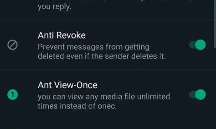Perbandingan pengaturan wa mod dan resmi