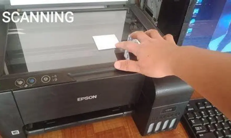 Epson L3110 fungsi scan dan cetak