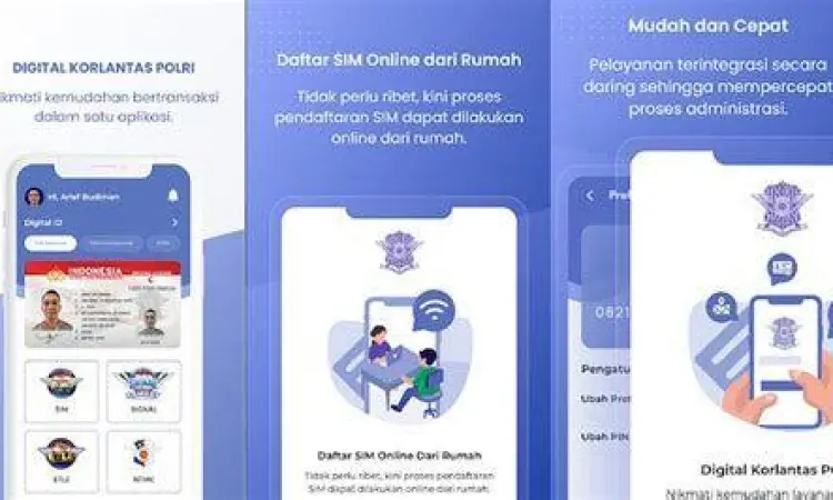 Fitur SINAR Korlantas Fitur utama aplikasi SINAR untuk perpanjang SIM