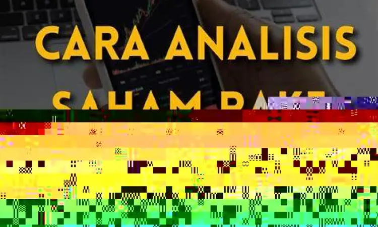 Tampilan grafik analisis teknikal pada aplikasi saham