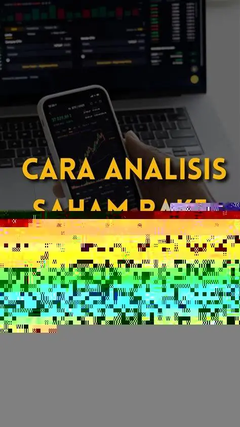 Analisis Teknikal Saham Tampilan grafik analisis teknikal pada aplikasi saham