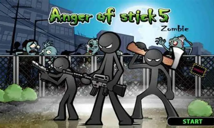 Senjata Anger of Stick 5 Koleksi senjata dalam Anger of Stick 5 Mod APK