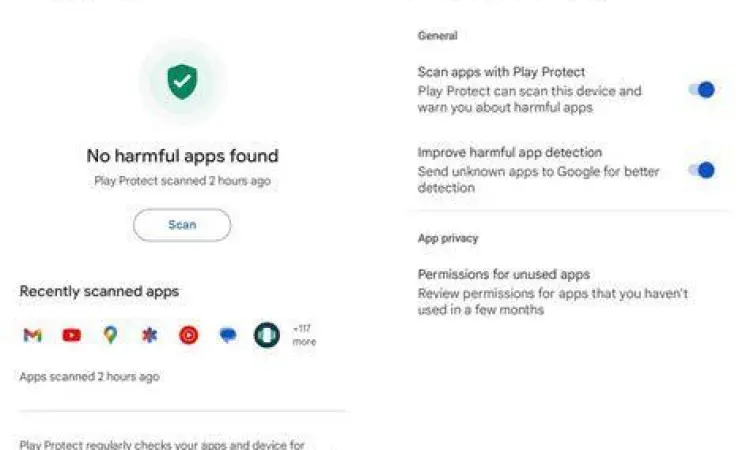 Keamanan Perangkat Peringatan keamanan instalasi APK luar