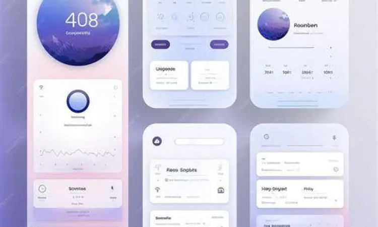 Desain antarmuka aplikasi mobile modern