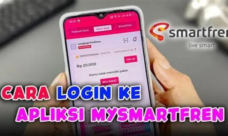 Login MySmartfren Proses login aplikasi Smartfren menggunakan OTP