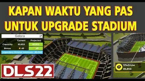 Upgrade Stadion DLS Peningkatan stadion di dls 2022 mod apk