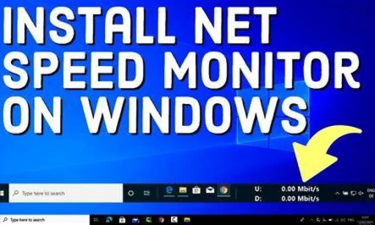 Menu Pengaturan Netspeedmonitor Pengaturan antarmuka Netspeedmonitor