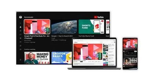 YouTube Mobile Web Interface tampilan antarmuka youtube di browser mobile
