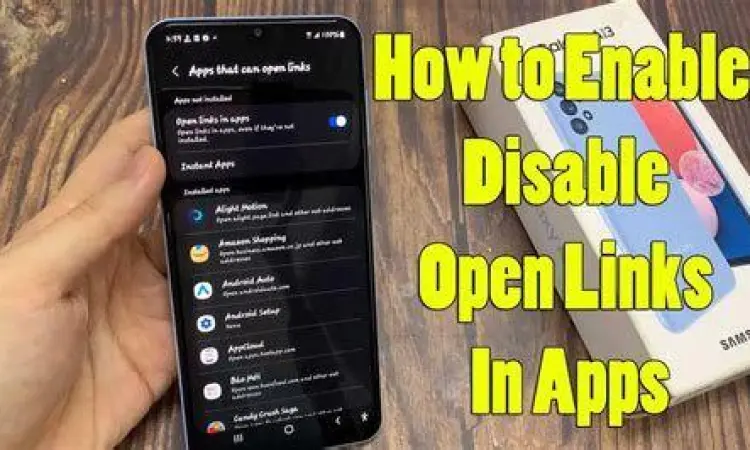 cara mematikan fitur open by default di android
