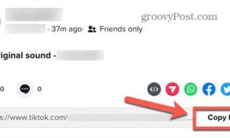 Salin Link TikTok Cara menyalin tautan video TikTok untuk diunduh audionya