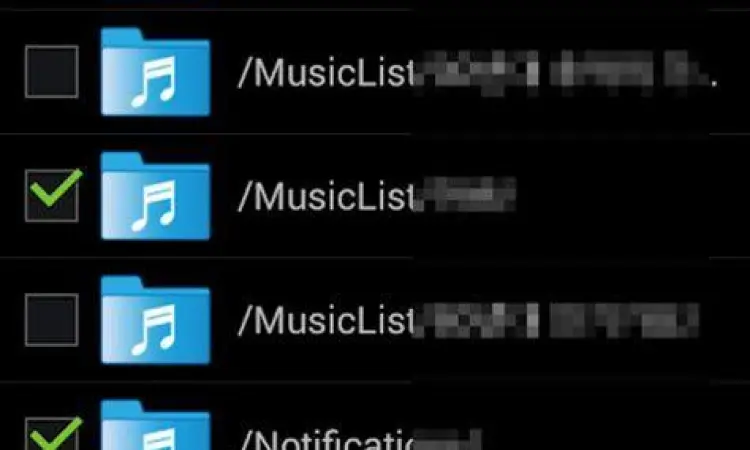 File MP3 hasil unduhan yang tersimpan rapi di folder musik smartphone