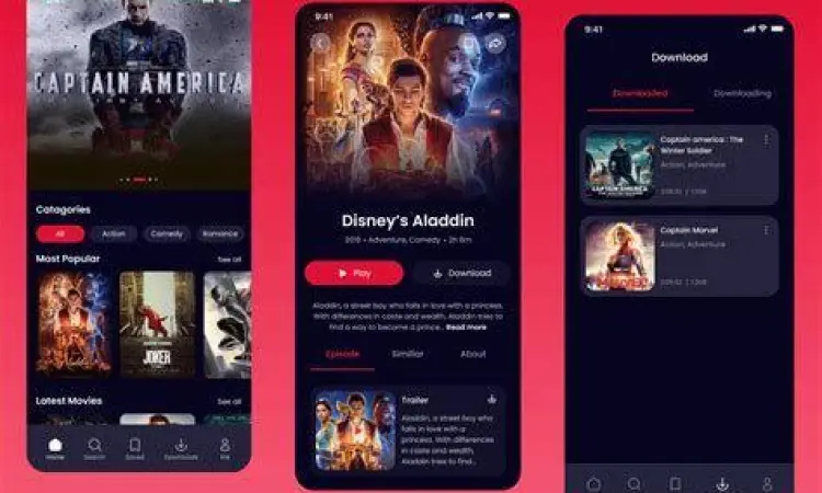 Fitur utama aplikasi streaming simontk com