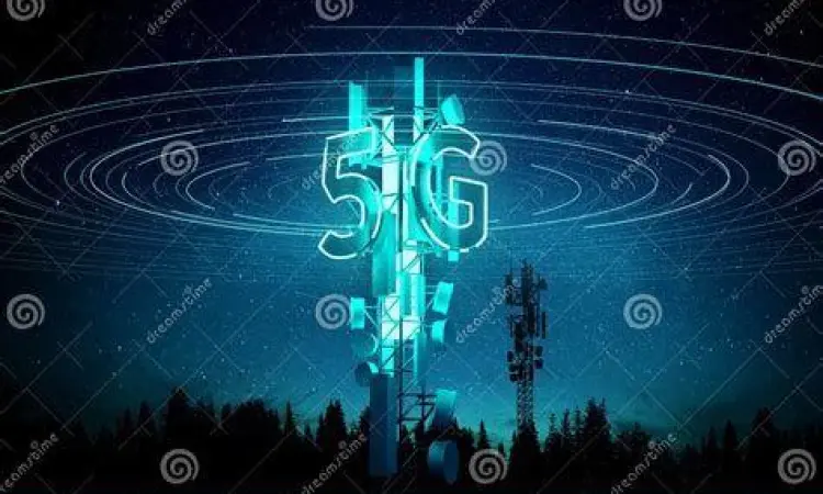 Konsep koneksi internet cepat untuk streaming