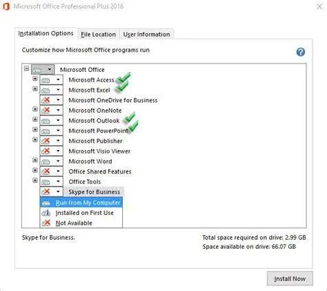 Langkah Instalasi Office 2016 Proses instalasi Microsoft Office 2016 pada Windows 10