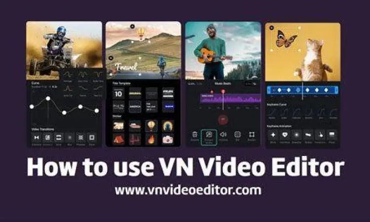 Fitur VN Video Editor Fitur utama VN Video Editor Pro