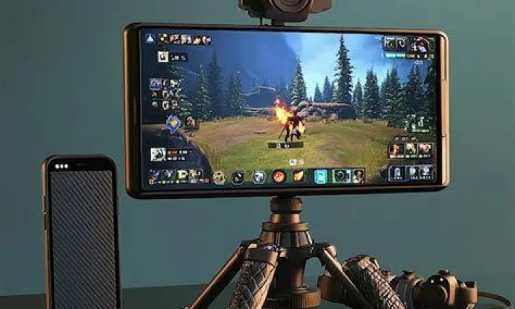 Setup streaming di smartphone