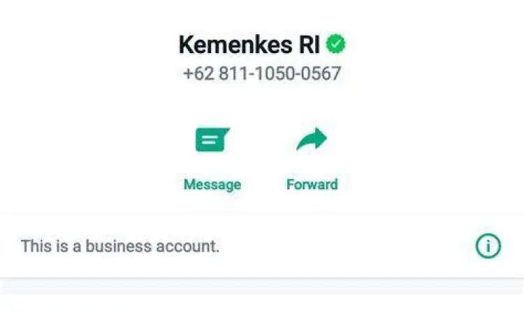 Informasi kontak bantuan kementerian kesehatan RI