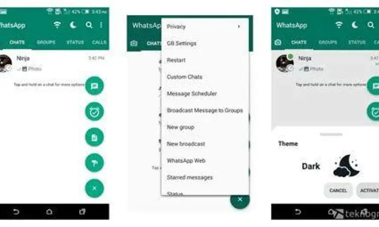 Peringatan instalasi APK dari sumber tidak dikenal