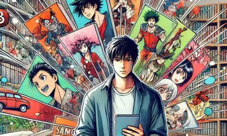 Manga Online Mobile Membaca manga online dengan smartphone