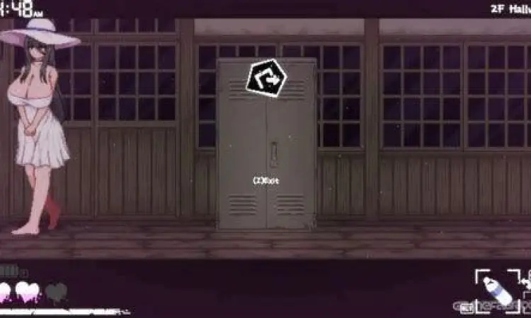 Karakter hantu wanita dalam game Tag After School