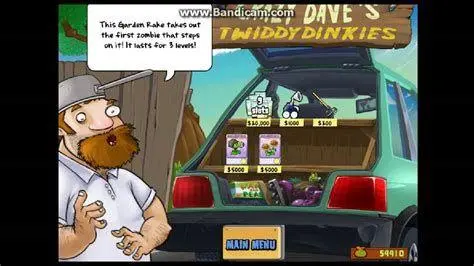 Crazy Dave Shop Plant vs Zombie Toko perlengkapan milik Crazy Dave