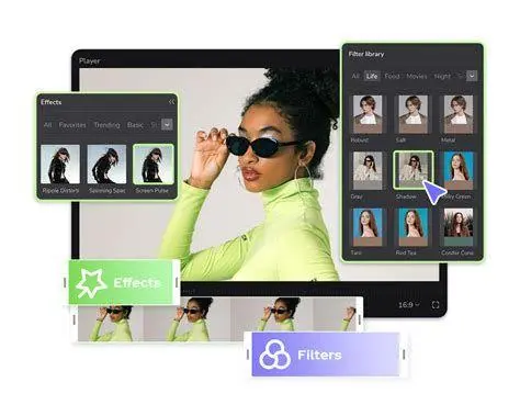 Koleksi Efek FilmoraGo Berbagai efek transisi profesional di FilmoraGo