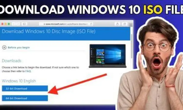 Download Windows 10 ISO Proses mengunduh windows 10 iso
