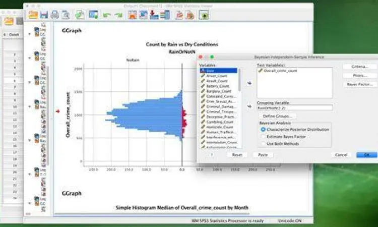 Bayesian Statistics SPSS 25 Fitur statistik Bayesian pada SPSS 25