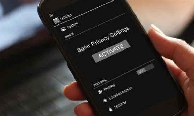 Pengaturan privasi pada smartphone untuk melindungi data
