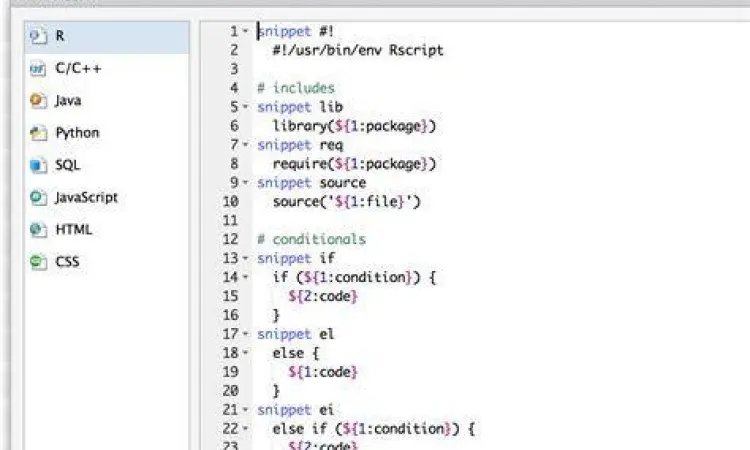 Coding di Aplikasi R Potongan kode pemrograman R untuk analisis statistik
