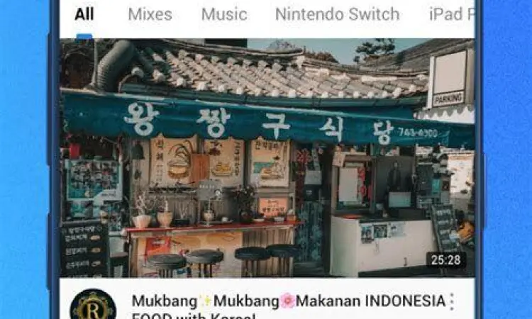 Simulasi fitur background play pada GoTube