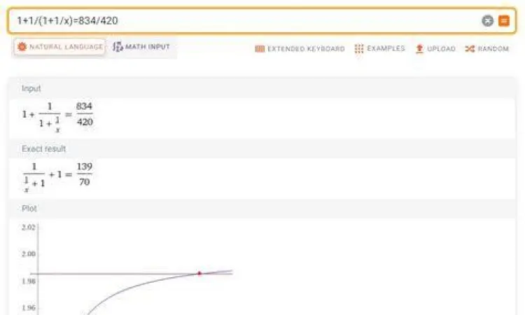 WolframAlpha Pengetahuan Komputasi Antarmuka aplikasi WolframAlpha untuk soal kalkulus