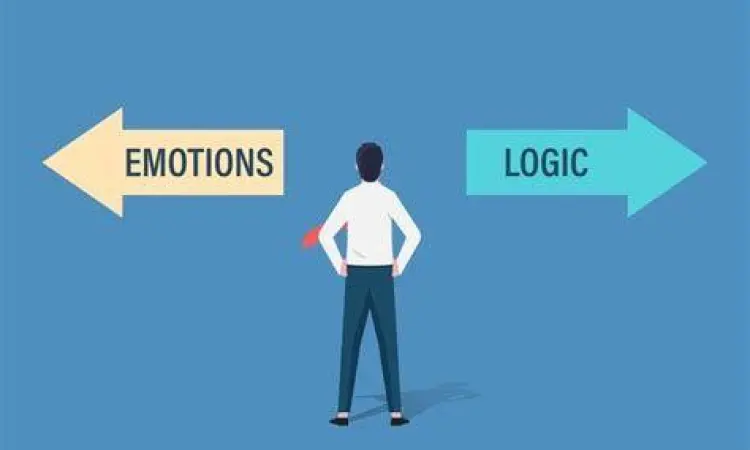 Ilustrasi konsep dilema dua tanduk dalam logika