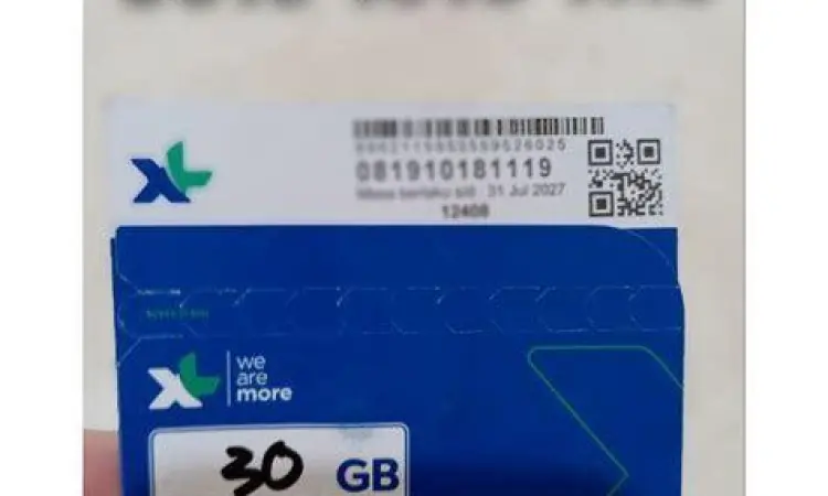 kartu perdana xl axiata 0819